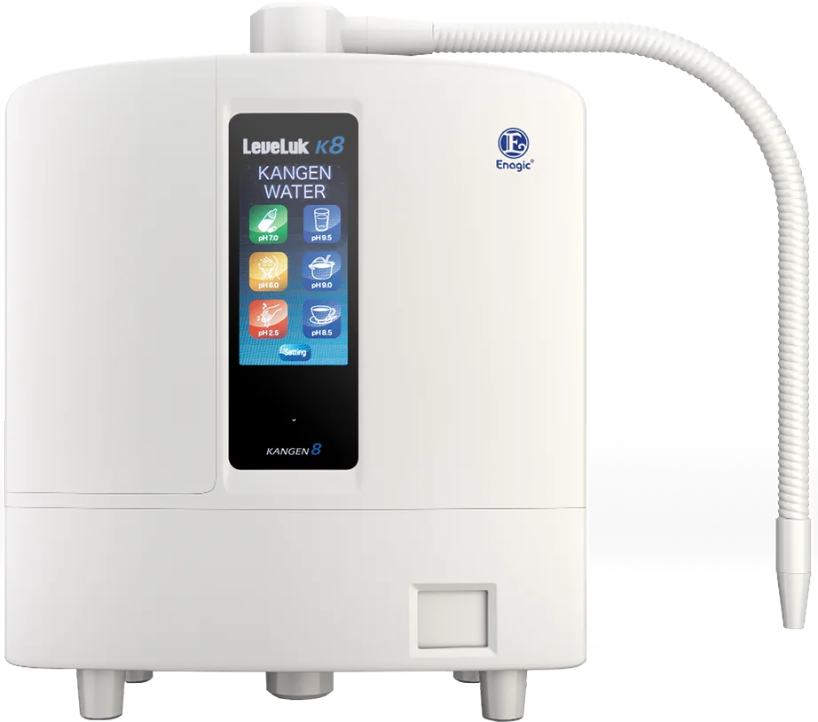 Enagic LeveLuk K8 product image supplied through Kangen Wellness Hub
